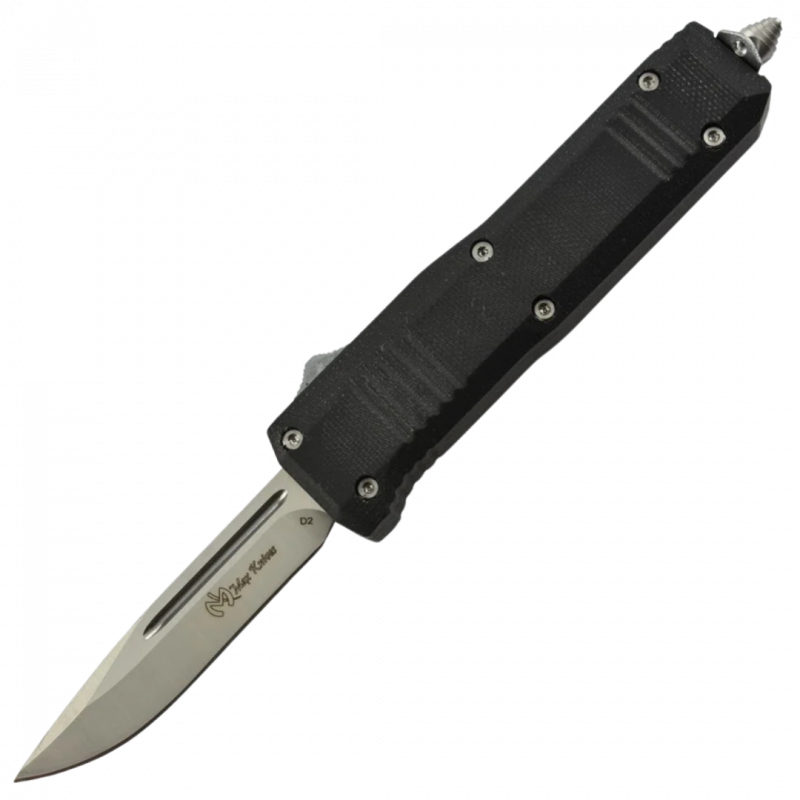 MAXKNIVES - MKO4G10NDP - Couteau automatique noir lame drop point