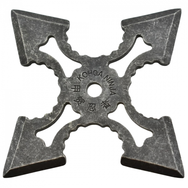 MAXKNIVES - NS137 - Ninja Shuriken 4 branches acier 420 noir