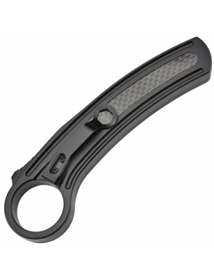 Couteau Karambit - Ouverture Automatique Double Action OTF, Forme Cour