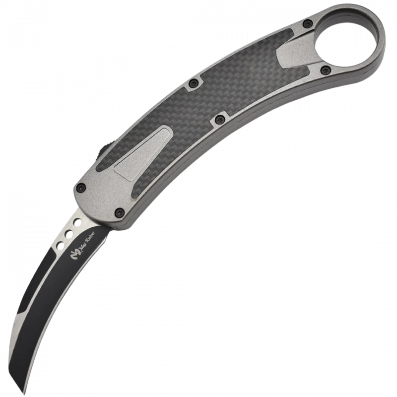 MAXKNIVES - MKO11S2 - Couteau Karambit automatique OTF lame acier manche aluminium