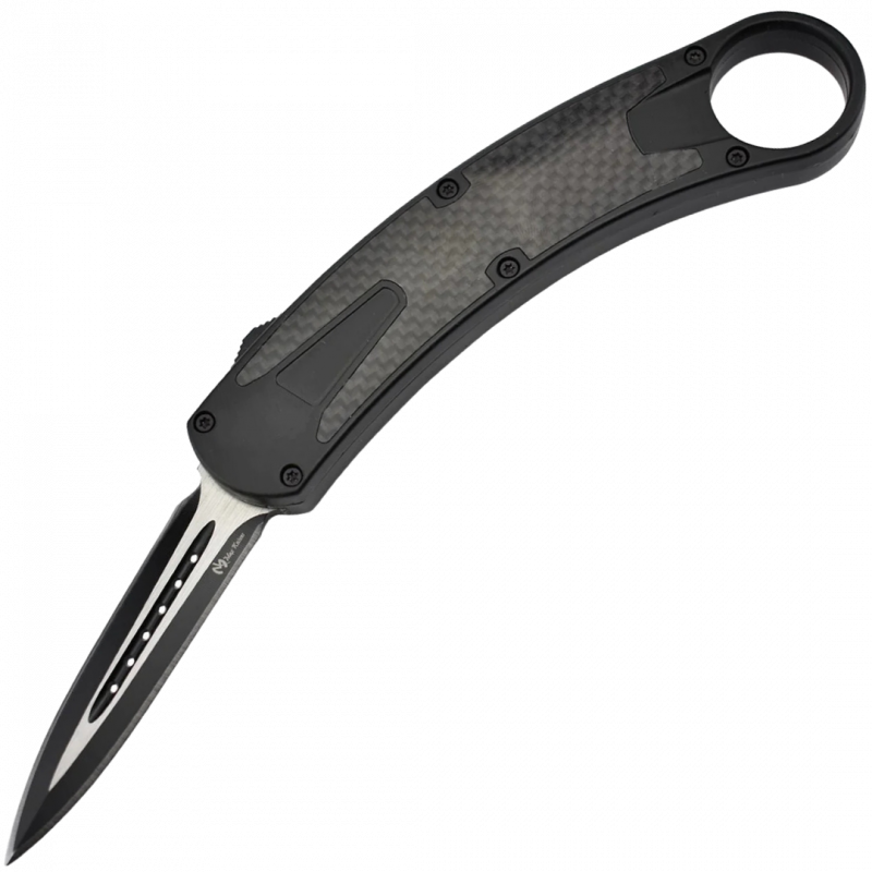 MAXKNIVES - MKO12B1 - Couteau Karambit automatique OTF lame acier manche aluminium