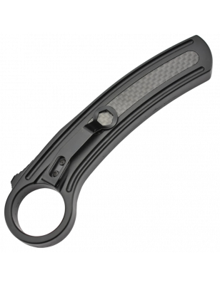 Couteau Karambit à ouverture automatique double action OTF