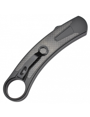 Couteau Karambit à ouverture automatique double action OTF