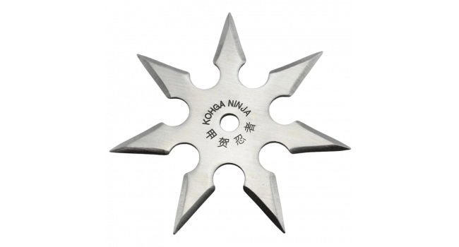 MAXKNIVES -NS147 - Ninja Shuriken 7 branches acier 420 silver