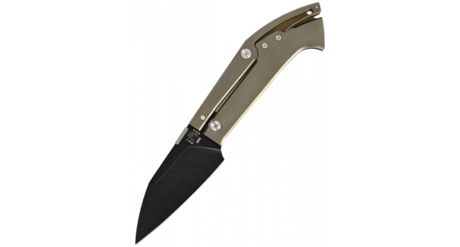 MAXKNIVES X TORPEN Warthog - MKH02B titane anodisé