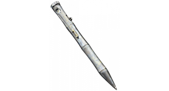 MAXKNIVES - PEN8+ - Crazy Titanium tactical glass breaker and spinner pen