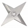 MAXKNIVES - NS136 - Ninja Shuriken 4 branches acier 420 silver