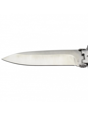 Couteau Maxknives Silver - Lame 440C, Ouverture Flip, Clip de Ceinture