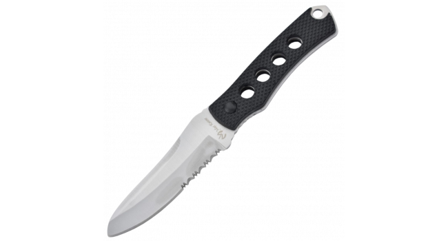 MAXKNIVES - P280 T - COUTEAU DE COU - Lame Drop Point